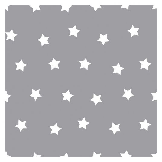 Theraline Stillkissen Komfort 180 cm - Big Stars - Grau