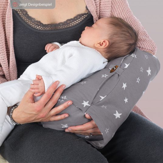 Theraline Breastfeeding roll PLUS - Dots - Grey