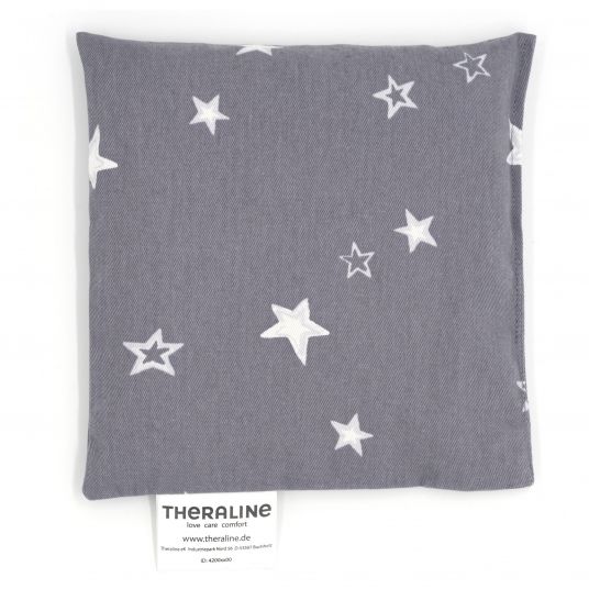 Theraline Heat cushion with cherry pit filling 19 x 19 cm - starry sky