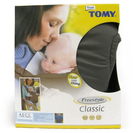 Tomy Baby Carrier Freestyle Classic - Warm Grey