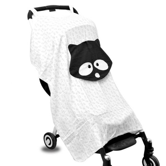 ToTs by Smartrike Sun protection slumber cloth bamboo - raccoon