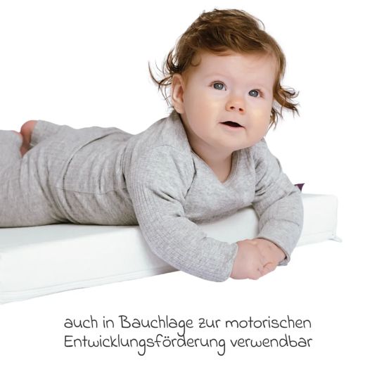 Träumeland Keilkissen Maxi Spezialbabykissen zum Hochlagern (6 - 18 Monate) 35 x 60 cm