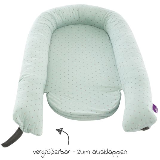 Träumeland Kuschelnest Home Comfort mit Softschaummatratze - Twister - Blau