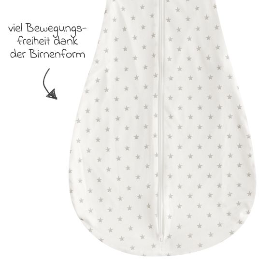 Träumeland Liebmich summer sleeping bag - stars - gray - size 60