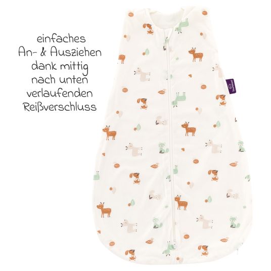 Träumeland Sommerschlafsack Liebmich - Waldtiere - Gr. 70