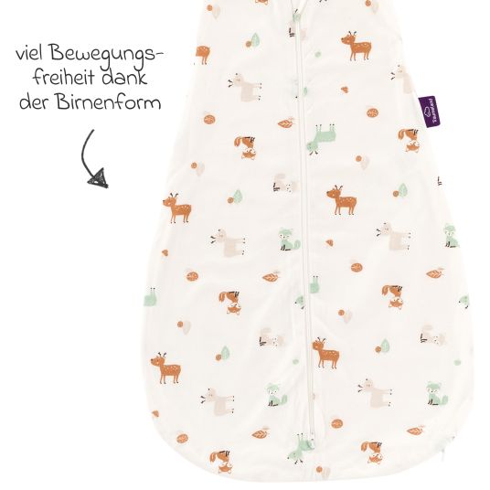 Träumeland Sommerschlafsack Liebmich - Waldtiere - Gr. 70