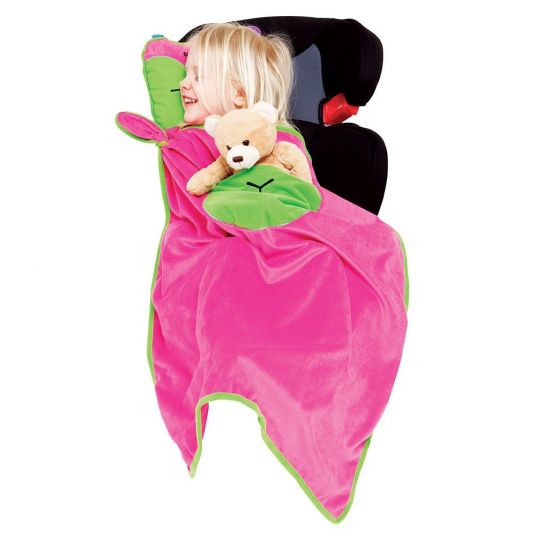 Trunki 2 pcs Travel Set SnooziHedz Blanket & Pillow - Betsy Pink