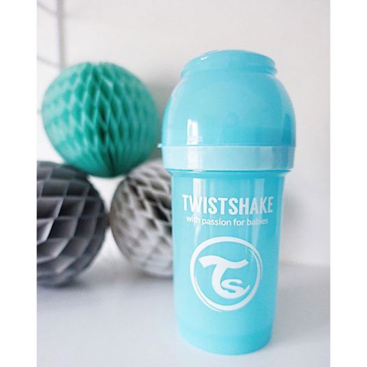 Twistshake Anti-Kolik Babyflaschen Set 180ml - Aqua