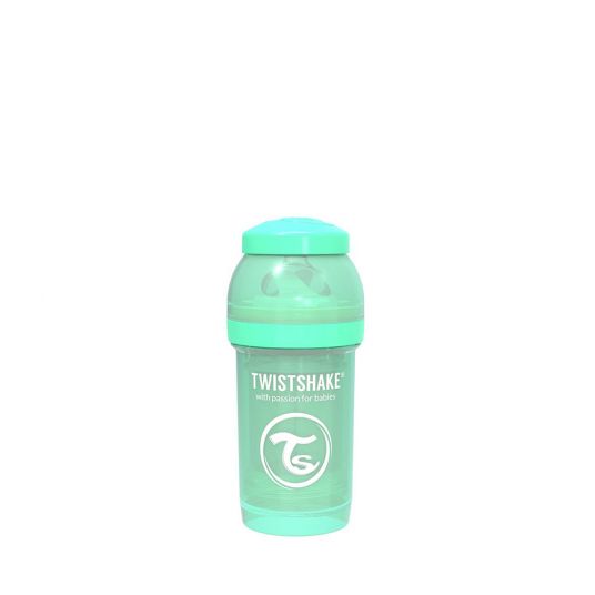Twistshake Anti colic baby bottle set 180ml - Green