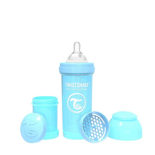 Twistshake Anti colic baby bottle set 260ml - Aqua