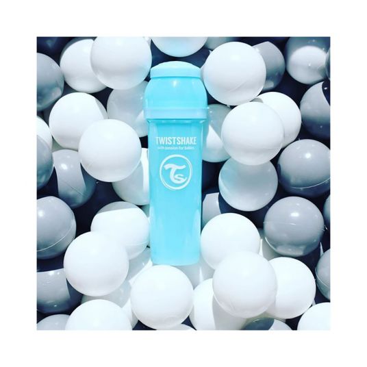 Twistshake Anti colic baby bottle set 260ml - Aqua