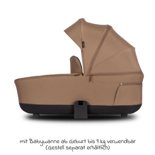 Venicci Carrycot for Claro pushchair incl. changing bag and rain cover - Caramel