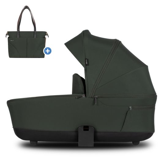 Venicci Carrycot for Claro pushchair incl. changing bag and rain cover - Forest