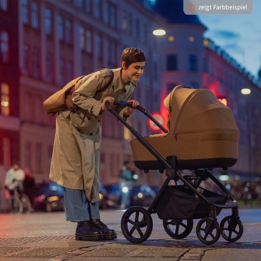 Venicci Babywanne für Sportwagen Claro inkl. Wickeltasche und Regenschutz - Forest