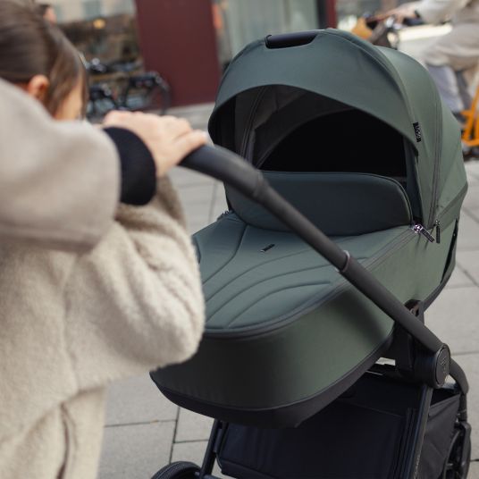 Venicci Navicella per passeggino Claro con borsa fasciatoio e parapioggia - Forest