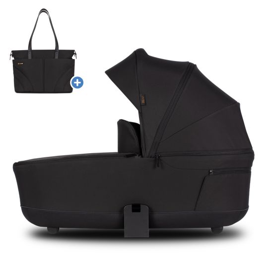 Venicci Carrycot for Claro pushchair incl. changing bag and rain cover - Noir