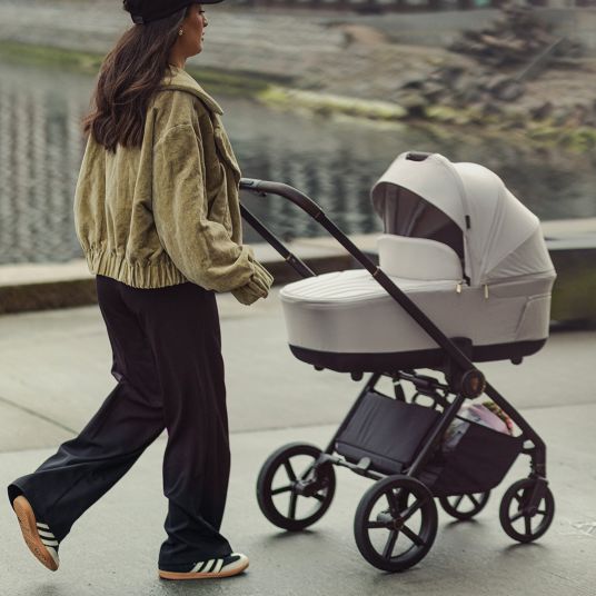 Venicci Babywanne für Sportwagen Claro inkl. Wickeltasche und Regenschutz - Vanilla