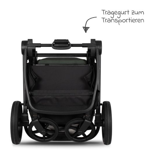 Venicci Buggy & pushchair Claro up to 22 kg with telescopic push bar, reclining position incl. leg cover - Forest