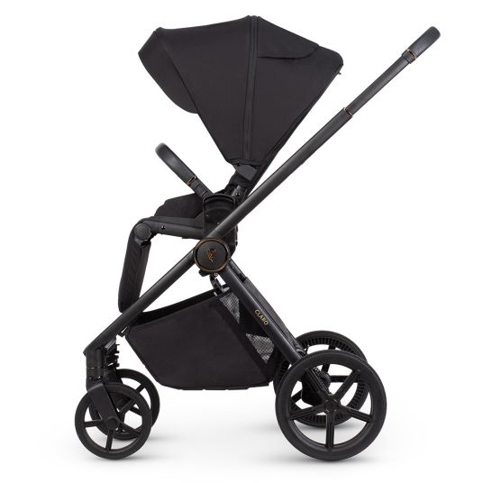 Venicci Buggy & pushchair Claro up to 22 kg with telescopic push bar, reclining position incl. leg cover - Noir