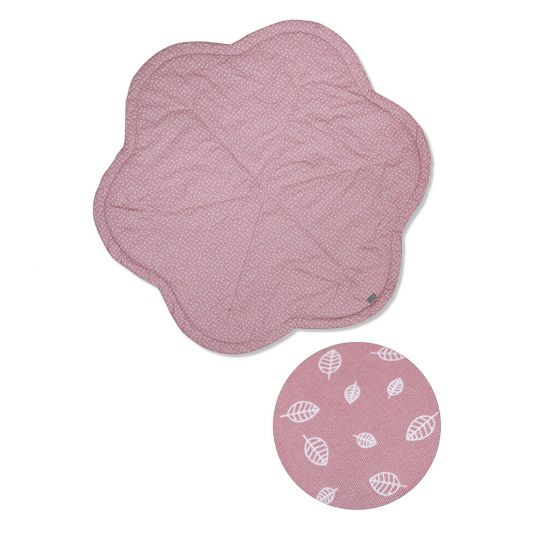 Vinter & Bloom Krabbeldecke - Nordic Leaf - Soft Pink