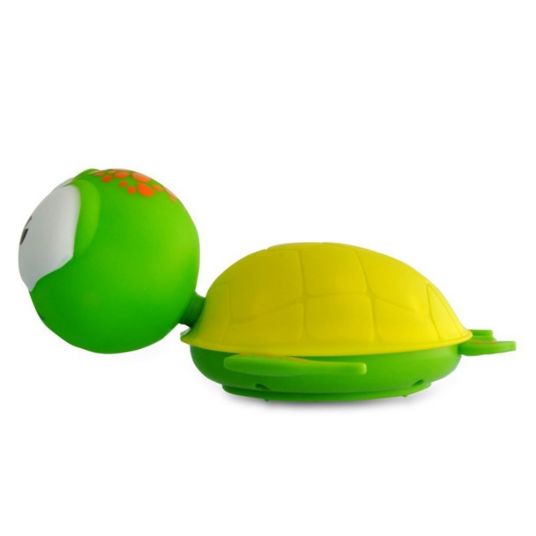 Vital Innovations Nachtlicht Babyzoo mit Zeitschaltuhr - Schildkröte Gelb Grün