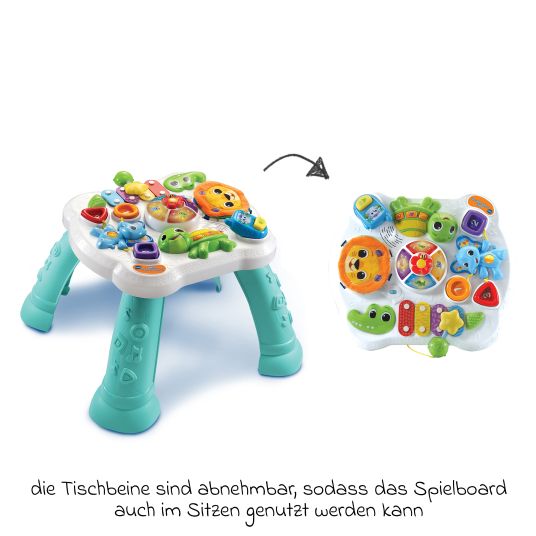 Vtech 2 in 1 play table Baby's 3 senses play table