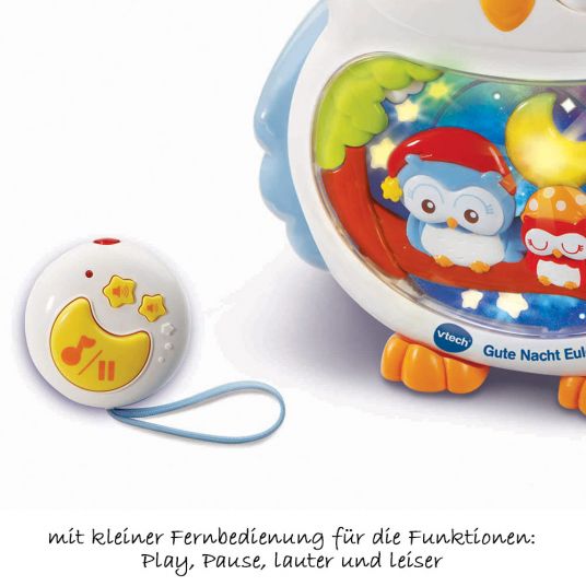Vtech Good night owl with music & projector
