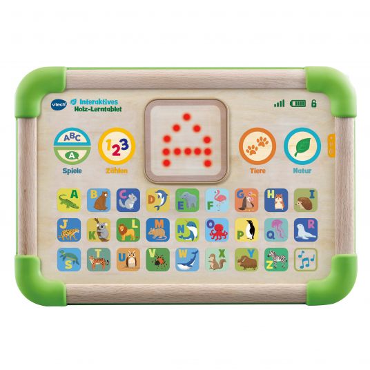 Vtech Interactive wooden learning tablet