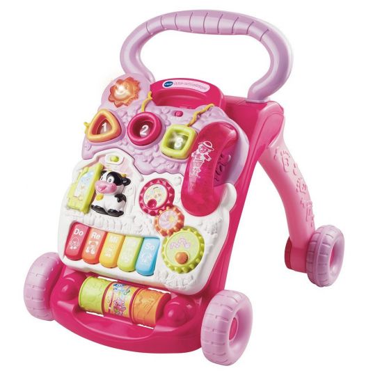 Vtech 2 in 1 play and carriage - Pink