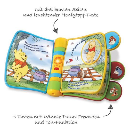 Vtech Winnie Puuhs Abenteuerbuch Die lustige Honigsuche