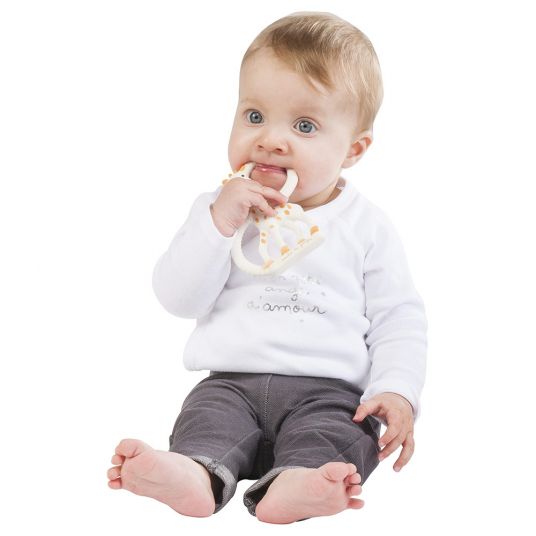 Vulli Natural rubber teething ring - Sophie la girafe® So Pure - extra soft