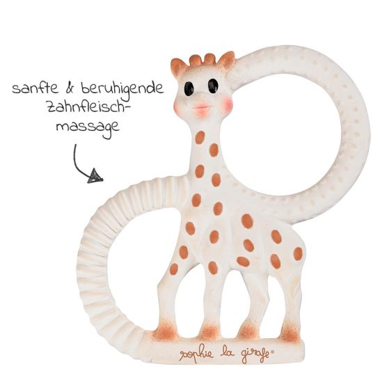 Vulli Play and gift set - Sophie la girafe® teething ring & play animal