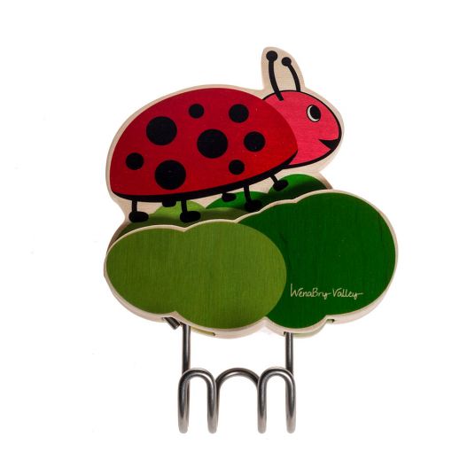 Wenabry Set: belt, bag and wardrobe - Ladybug - Black Red Green