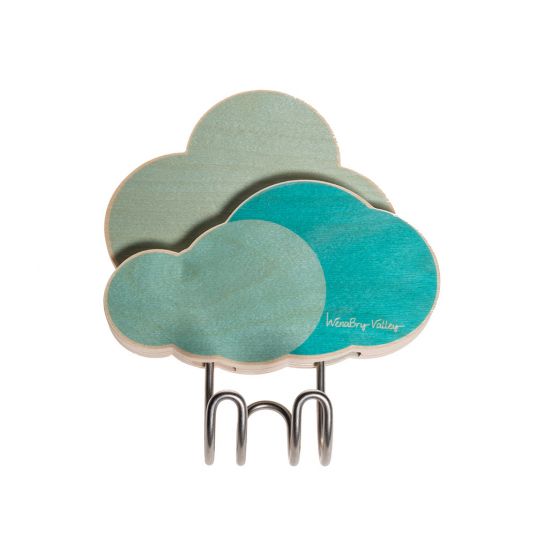 Wenabry Set: Cintura, borsa e guardaroba - Cloud - Nero Blu Verde