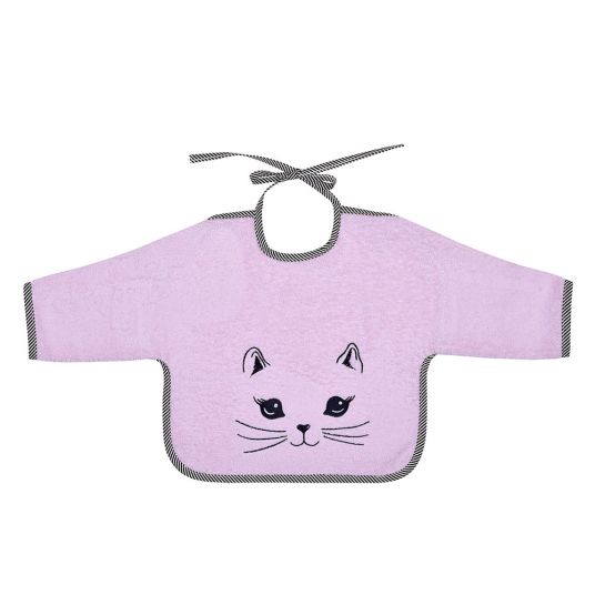 Wörner Sleeve Bib - Kitten - Pink