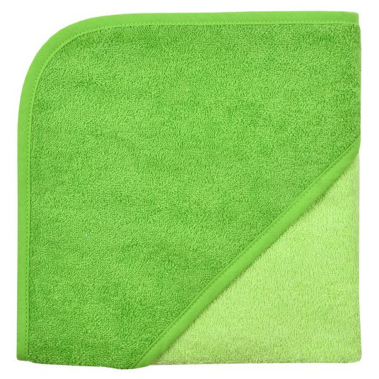 Wörner Hooded bath towel 80 x 80 cm - Uni Limone