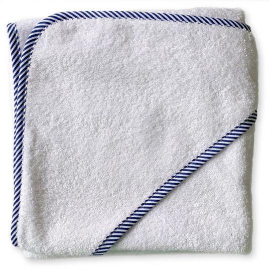 Wörner Hooded bath towel 80 x 80 cm - Uni White