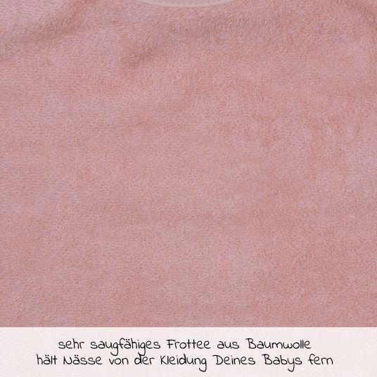 Wörner Bavaglino gigante in velcro 30 x 45 cm - Uni Erika