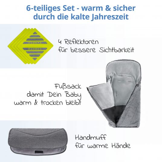 Zamboo Comfort & protection package for stroller with footmuff - autumn/winter