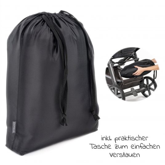 Zamboo - Komfort- & Schutzpaket für Buggy mit Fußsack - Herbst