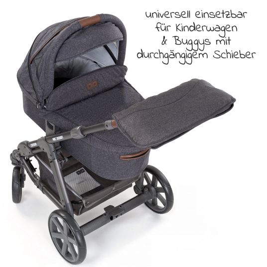 Zamboo Komfort- & Schutzpaket für Buggy mit Fußsack - Herbst/Winter