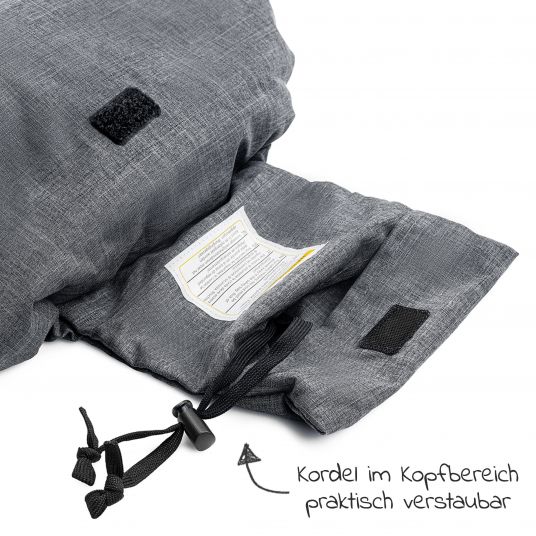 Zamboo Komfort- & Schutzpaket für Buggy mit Fußsack - Herbst/Winter