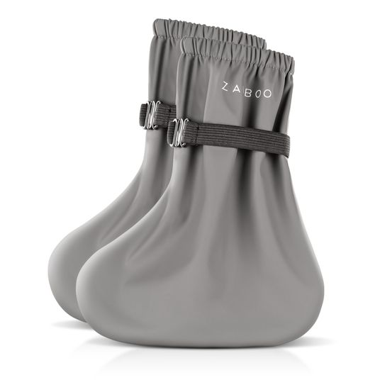 Zamboo Overshoes rain boots, waterproof and windproof, with elastic - Grey