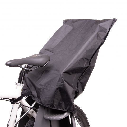 Zamboo Regenschutz für Kinder-Fahrradsitze (passend für Römer, Hamax, Thule etc.) - Schwarz
