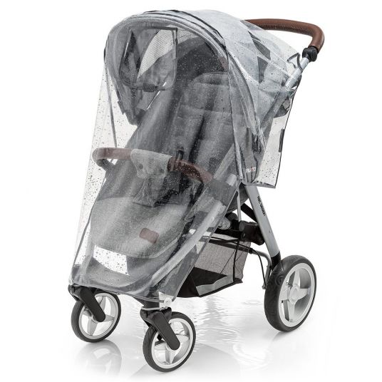 Universal Komfort Regenschutz für Kinderwagen/Babywannen Regenverdeck PVC-Frei 