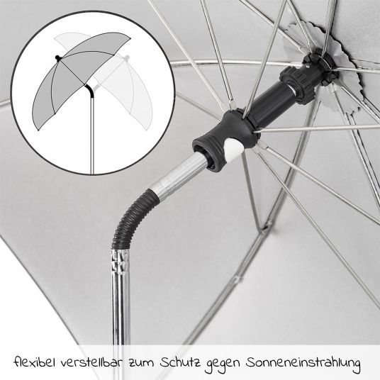 Zamboo Universal parasol for prams and buggies - Black