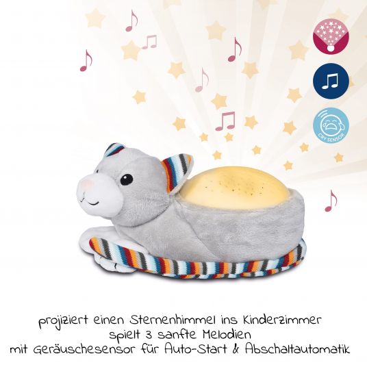 ZAZU Sternenprojektor mit Sound - Kiki die Katze