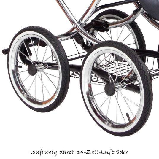 Zekiwa Combi stroller Luxury Complete - Granite