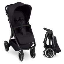 Buggy & pushchair Avus 2 Air with pneumatic wheels, one-hand folding and height-adjustable push bar - Pure - Coal