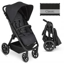 Buggy & Sportwagen Avus mit Einhand-Faltung und höhenverstellbarem Schieber (bis 25 kg belastbar) - Classic Edition - Ink
